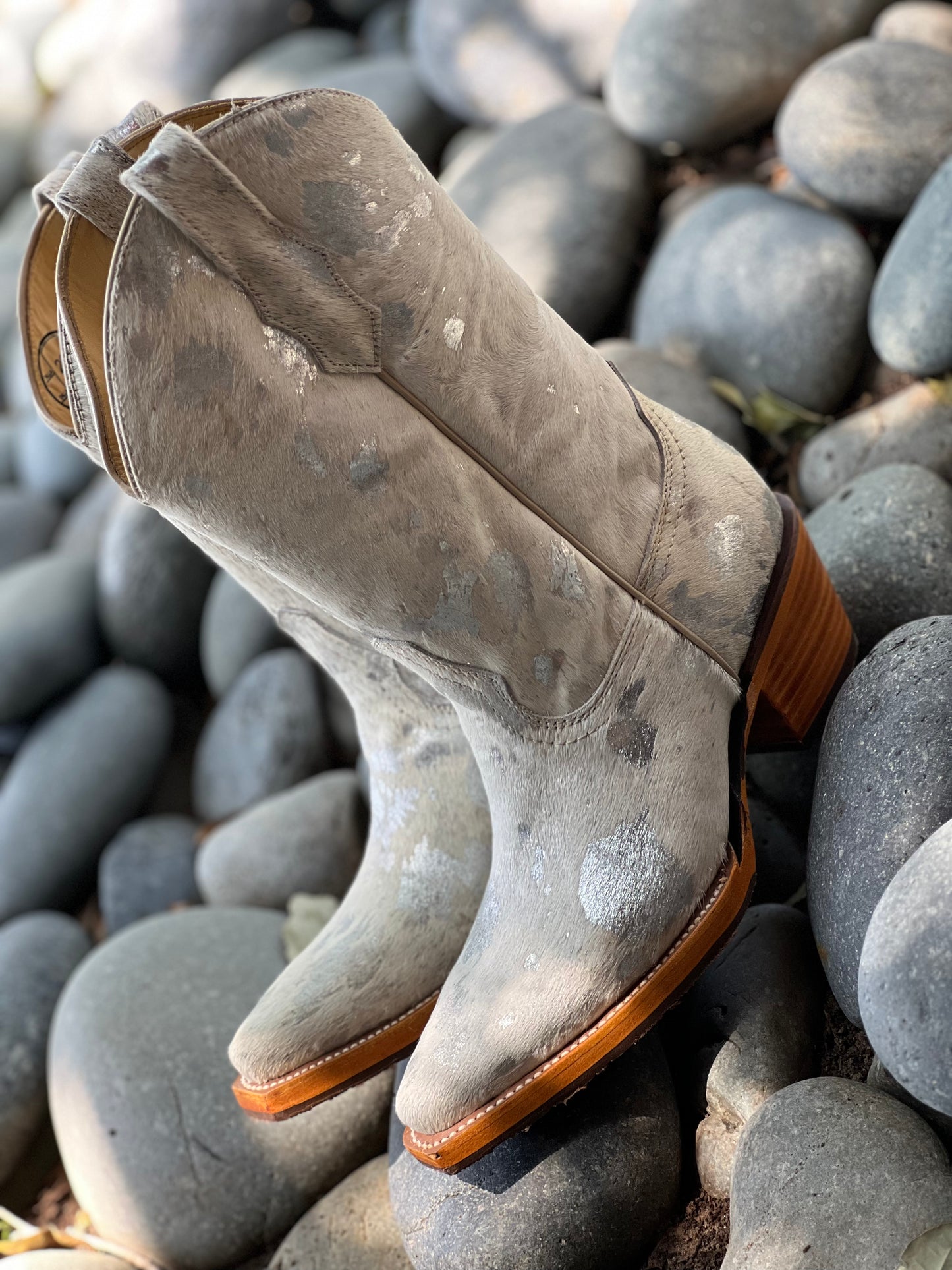 Metallic Vaquera Boot