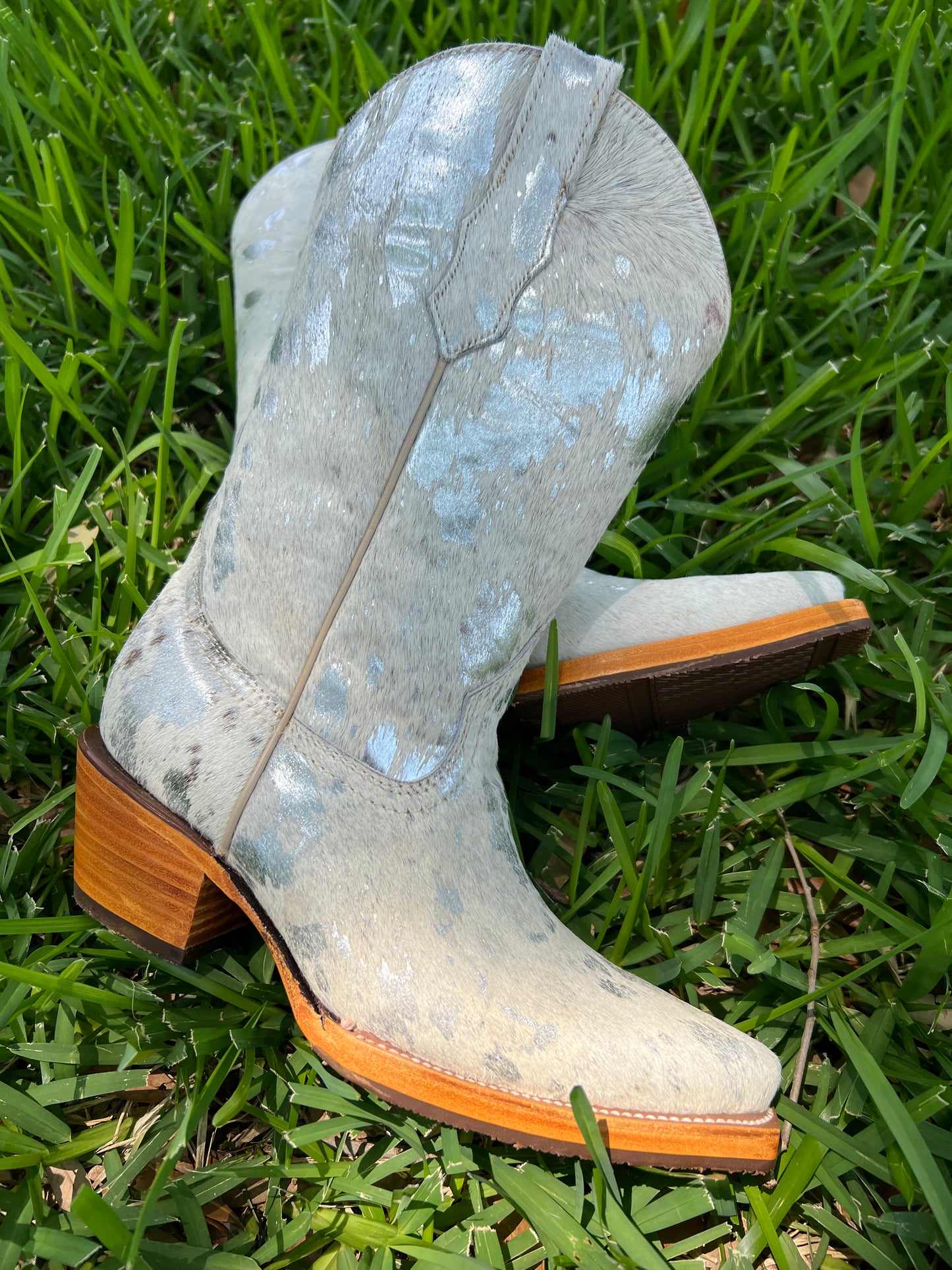 Metallic Vaquera Boot