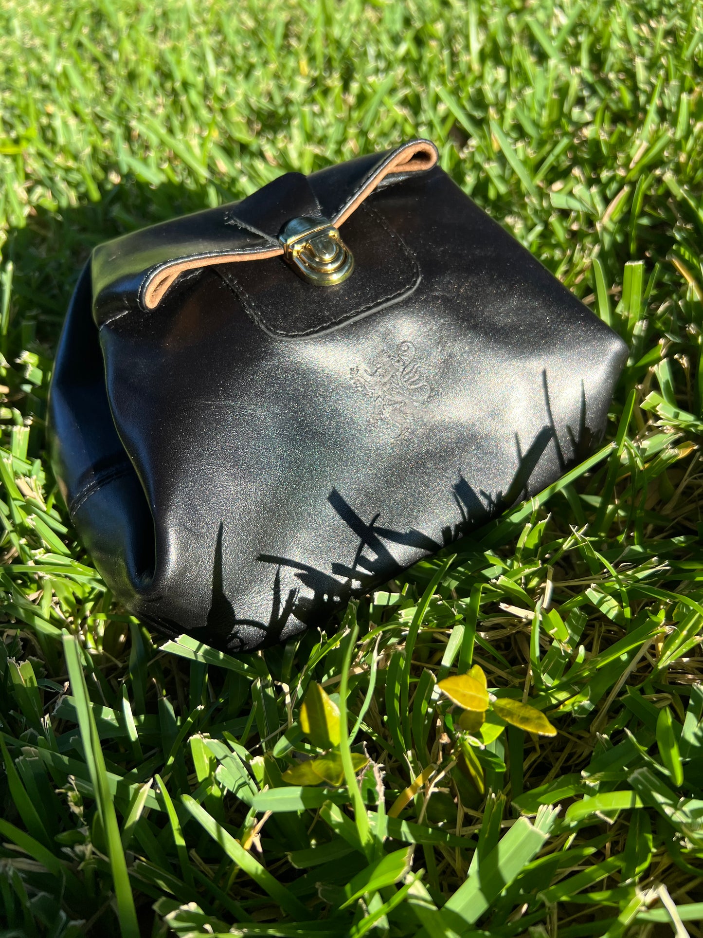 Leather Cosmetic Bag