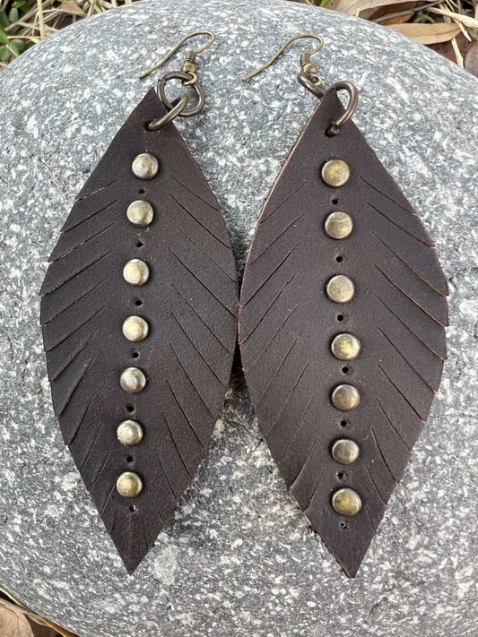 Indio Leather Earrings