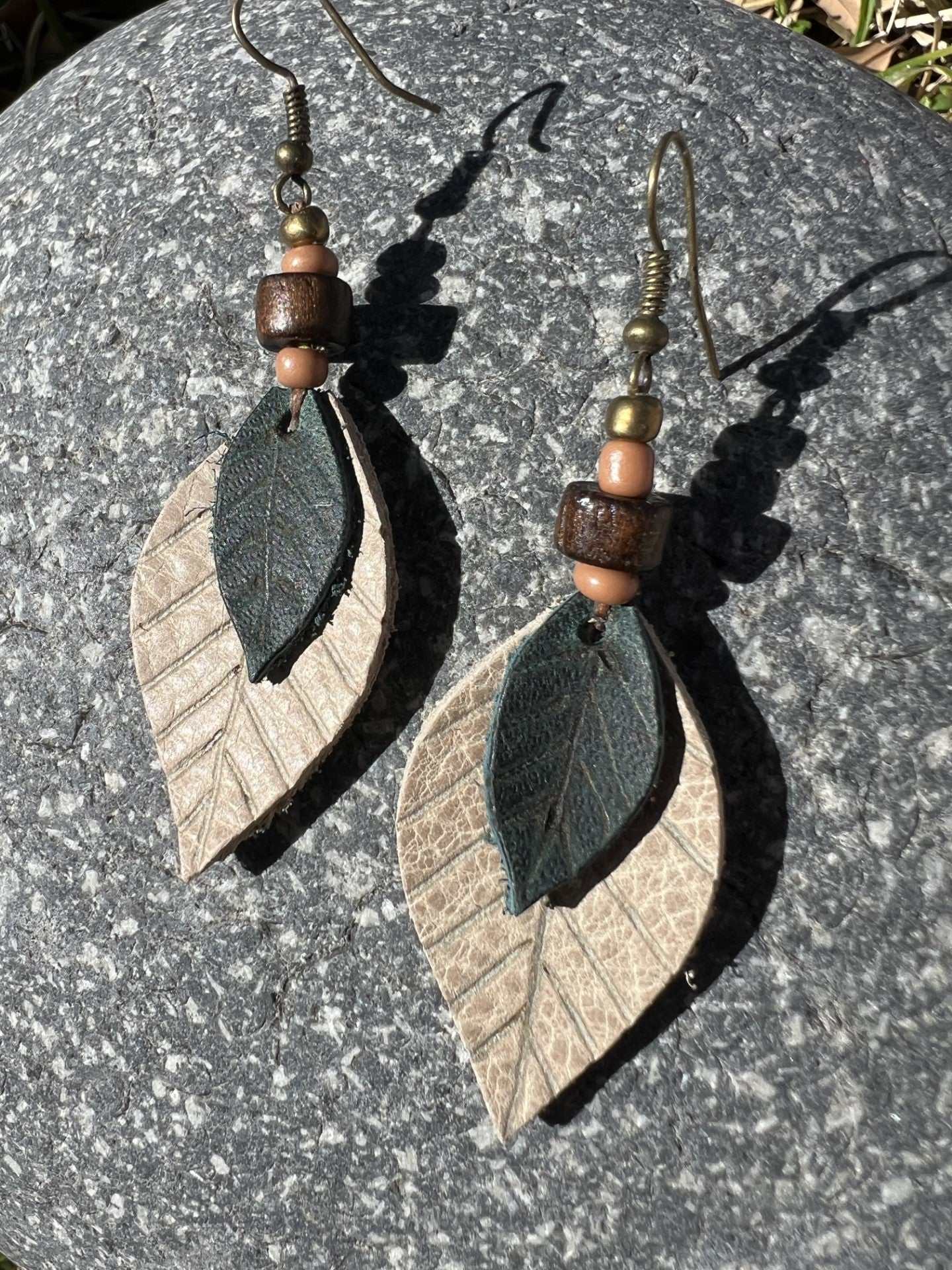 Natura Leather Earrings