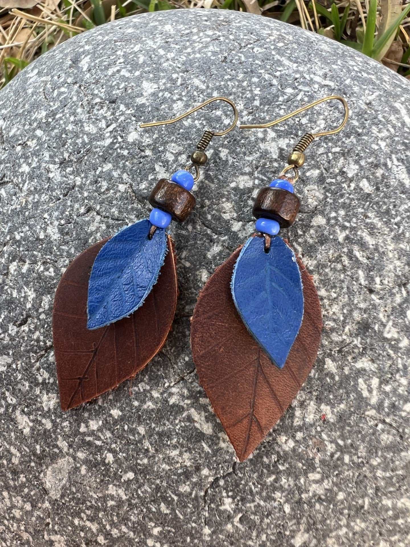 Natura Leather Earrings