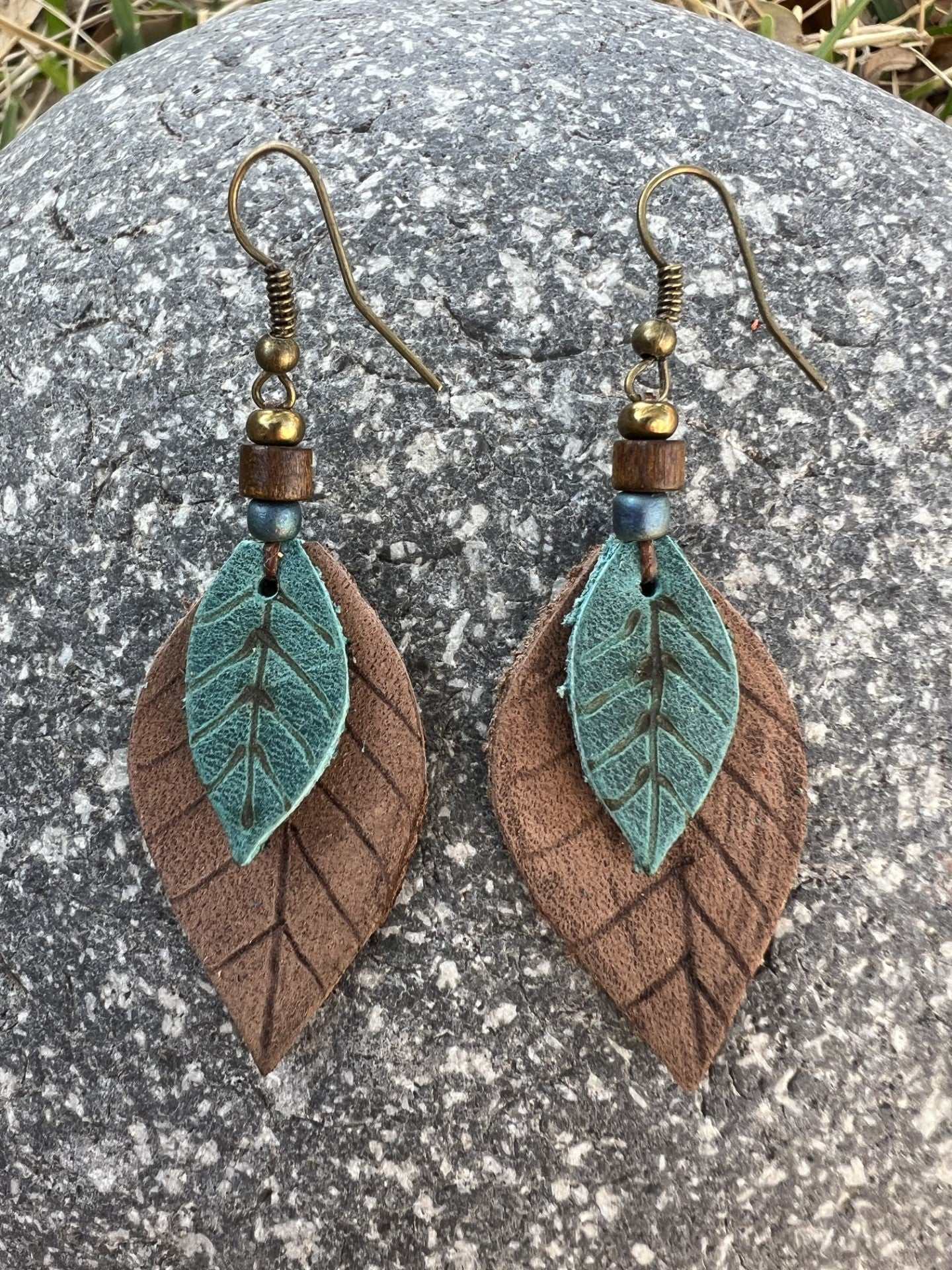 Natura Leather Earrings