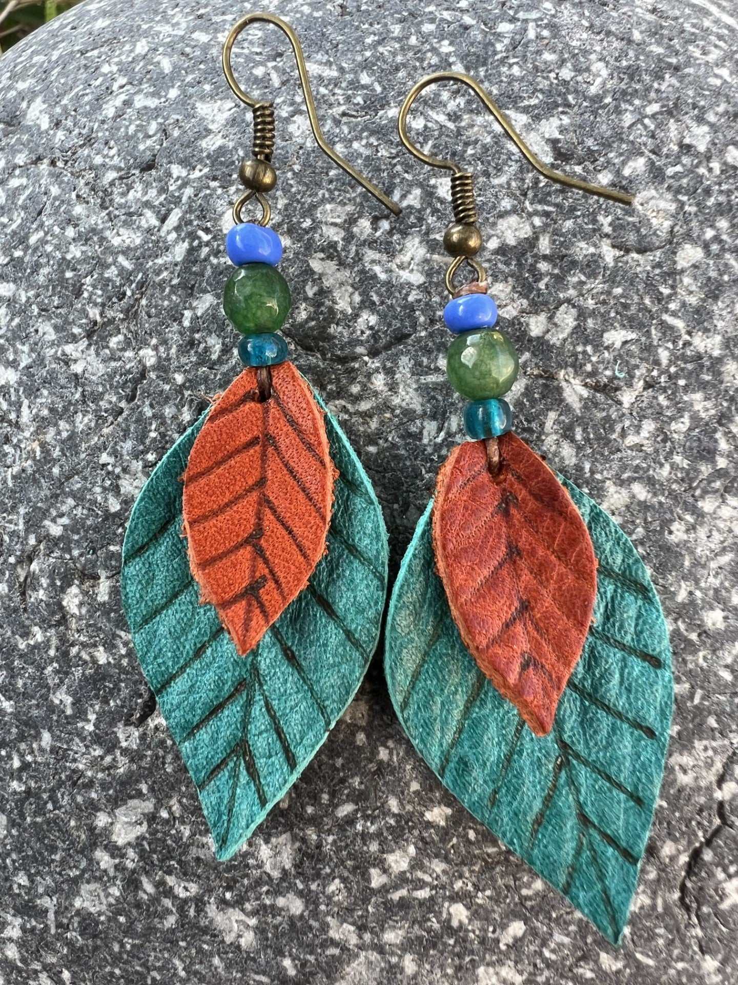 Natura Leather Earrings