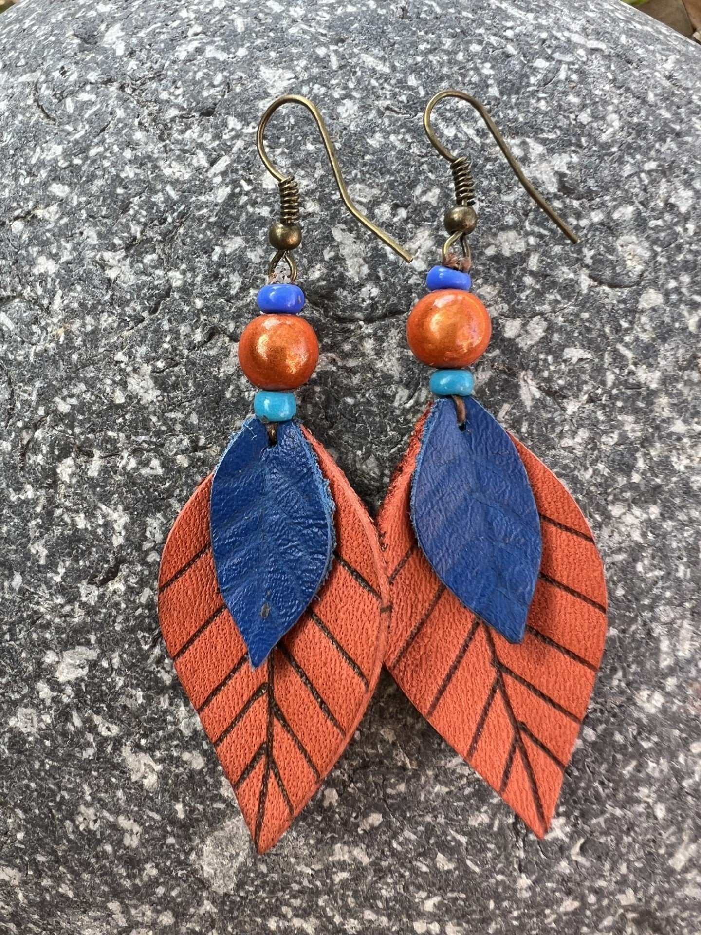 Natura Leather Earrings