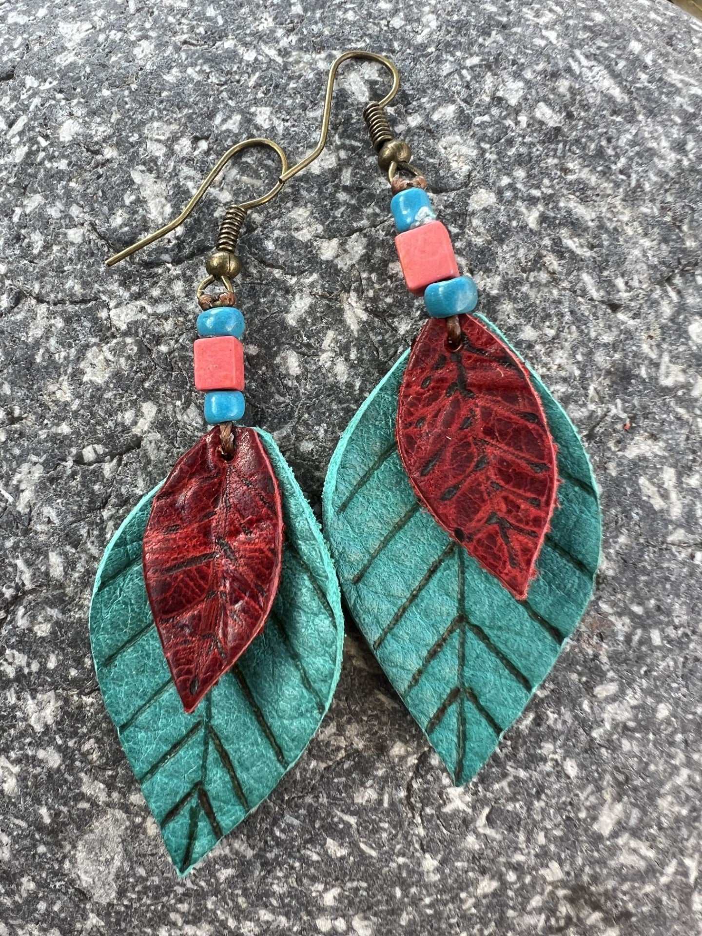 Natura Leather Earrings