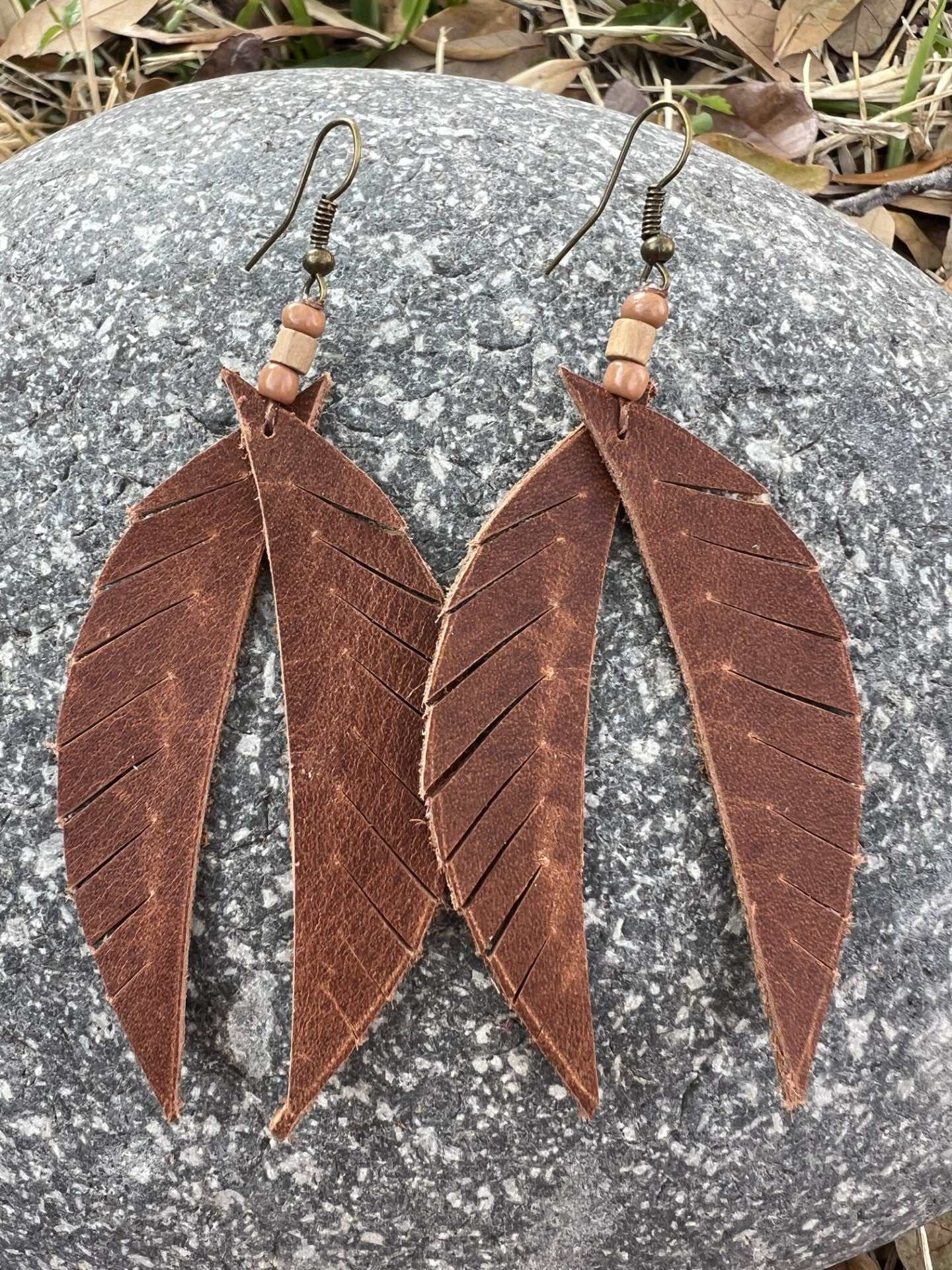 Paloma Leather Earrings