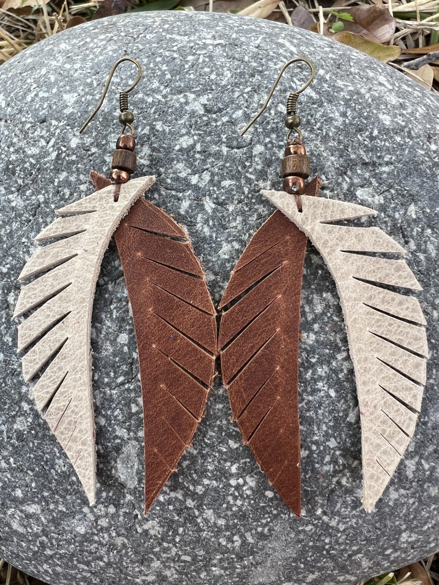 Paloma Leather Earrings