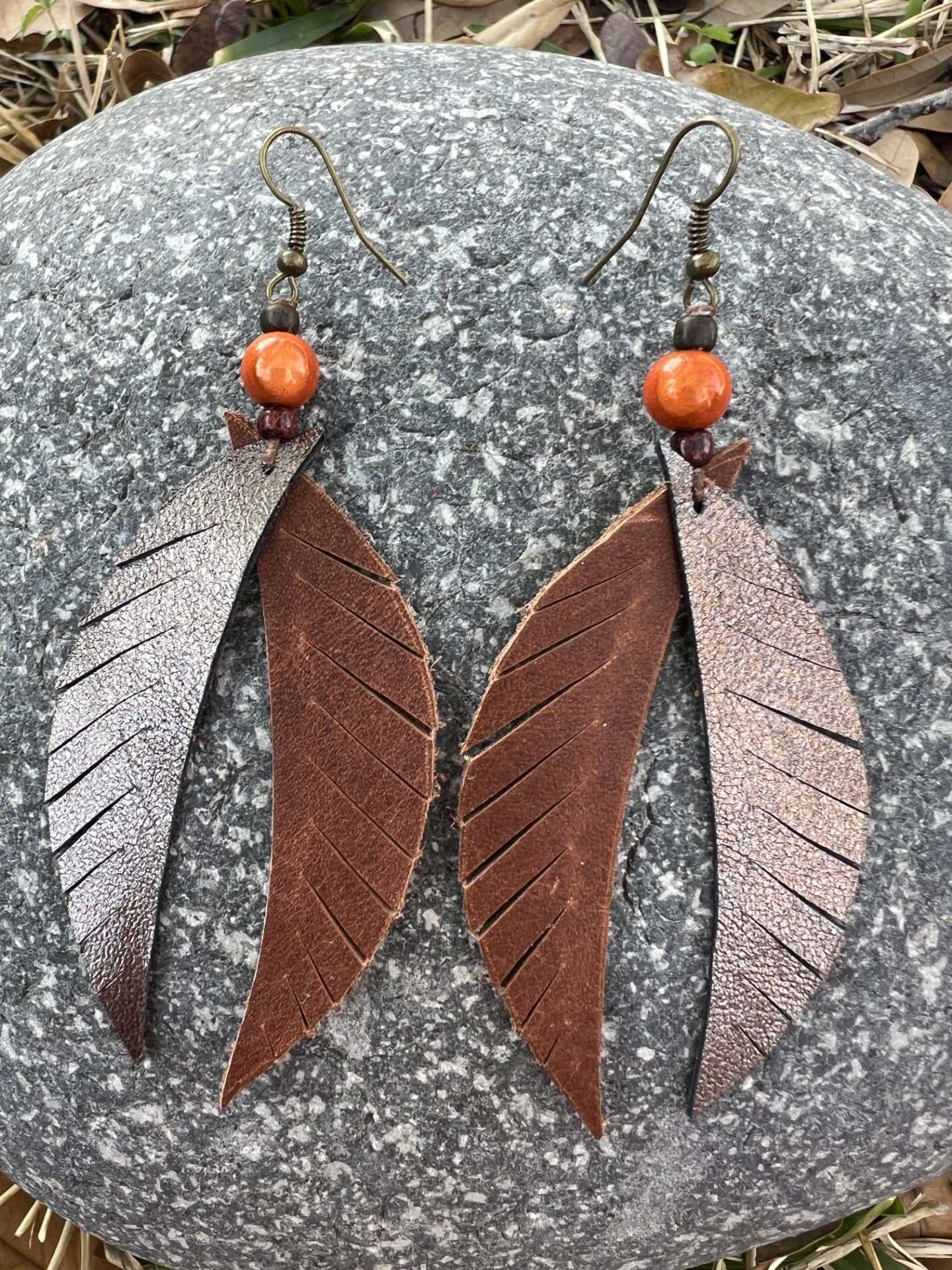 Paloma Leather Earrings