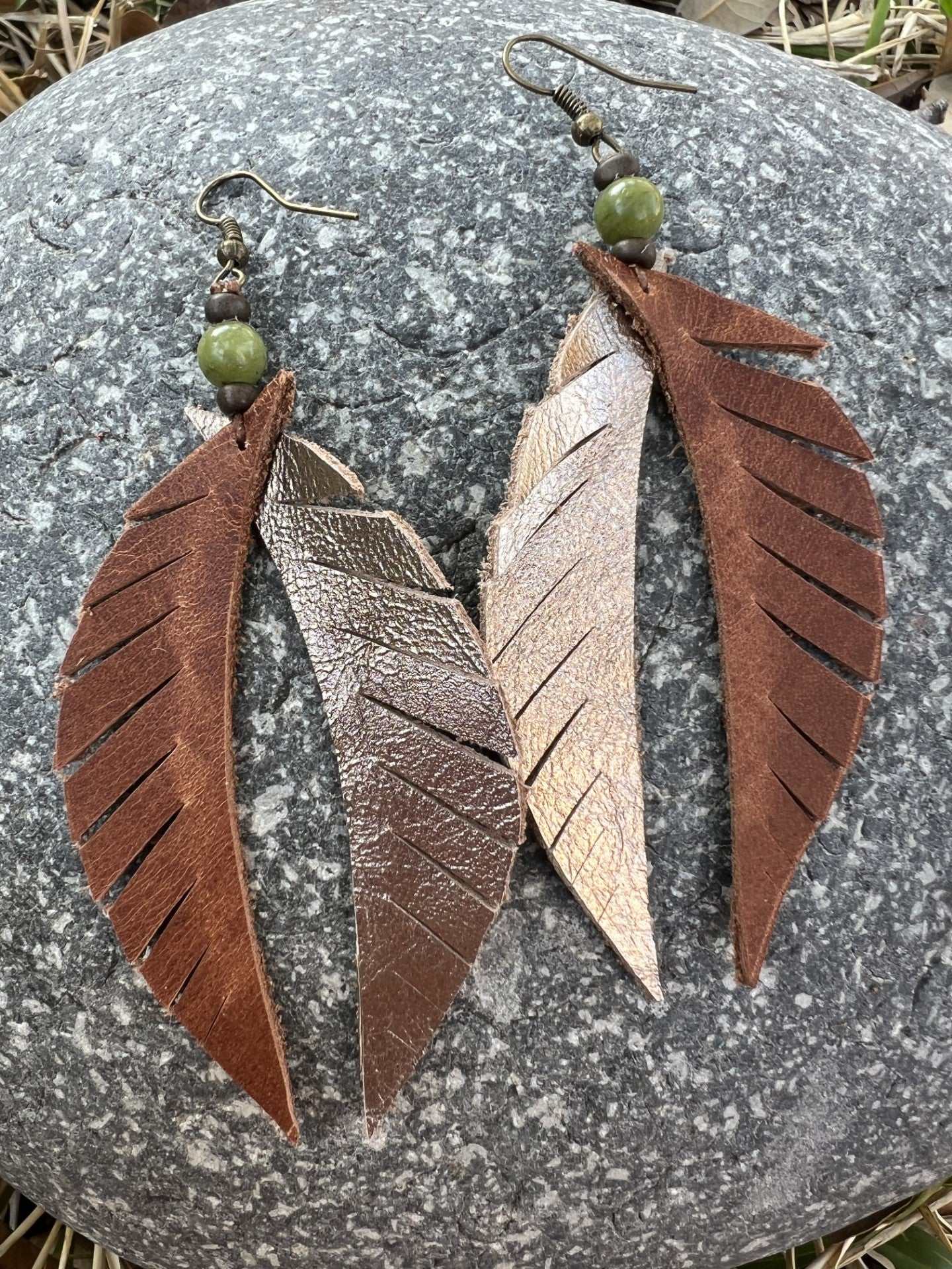 Paloma Leather Earrings