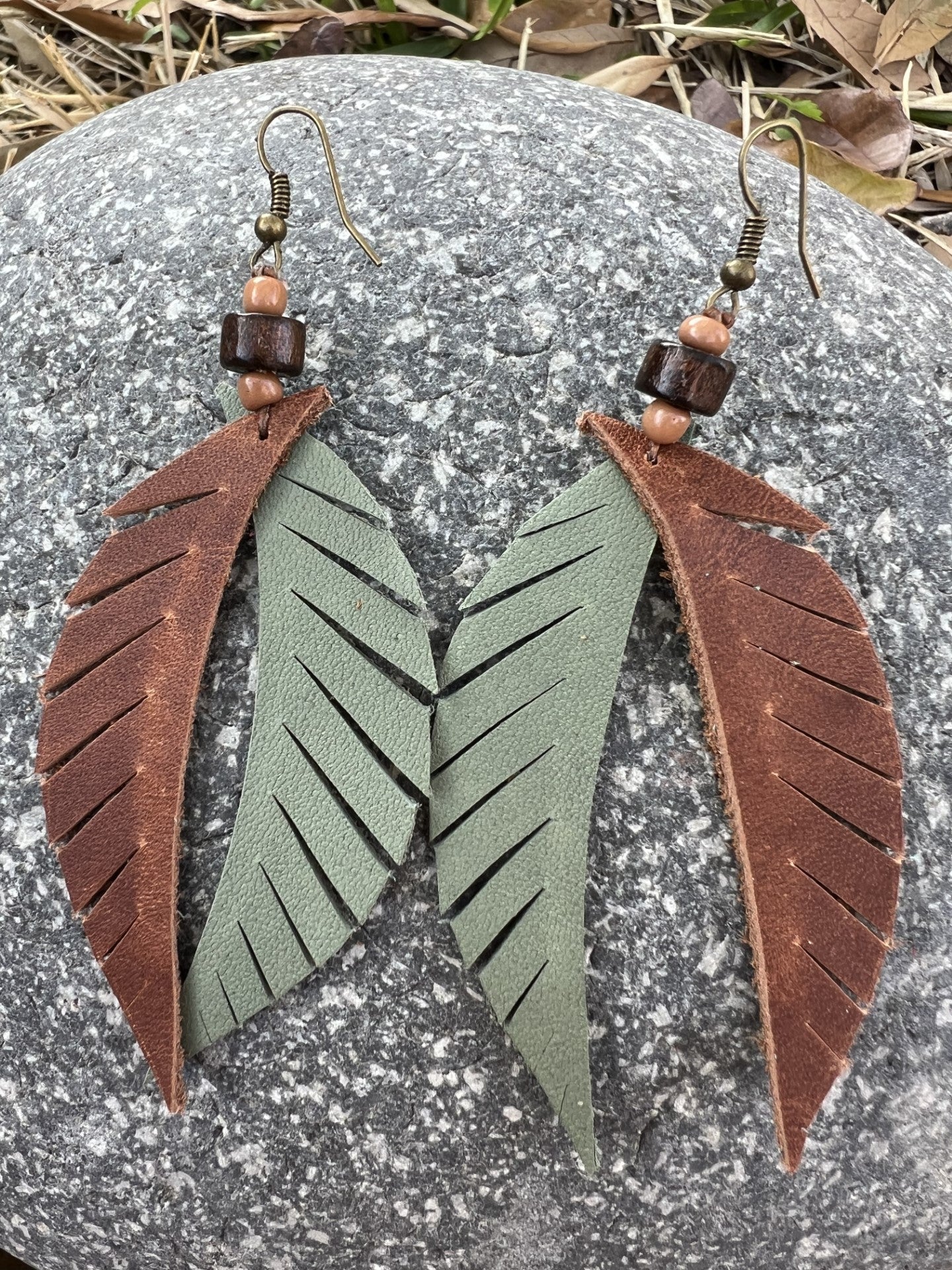 Paloma Leather Earrings