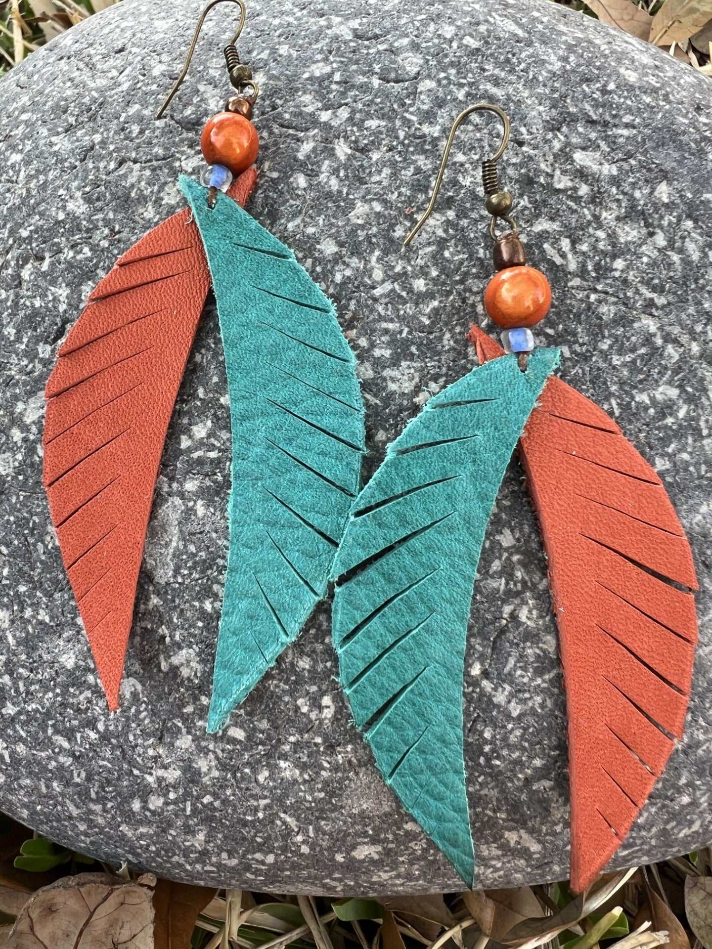 Paloma Leather Earrings