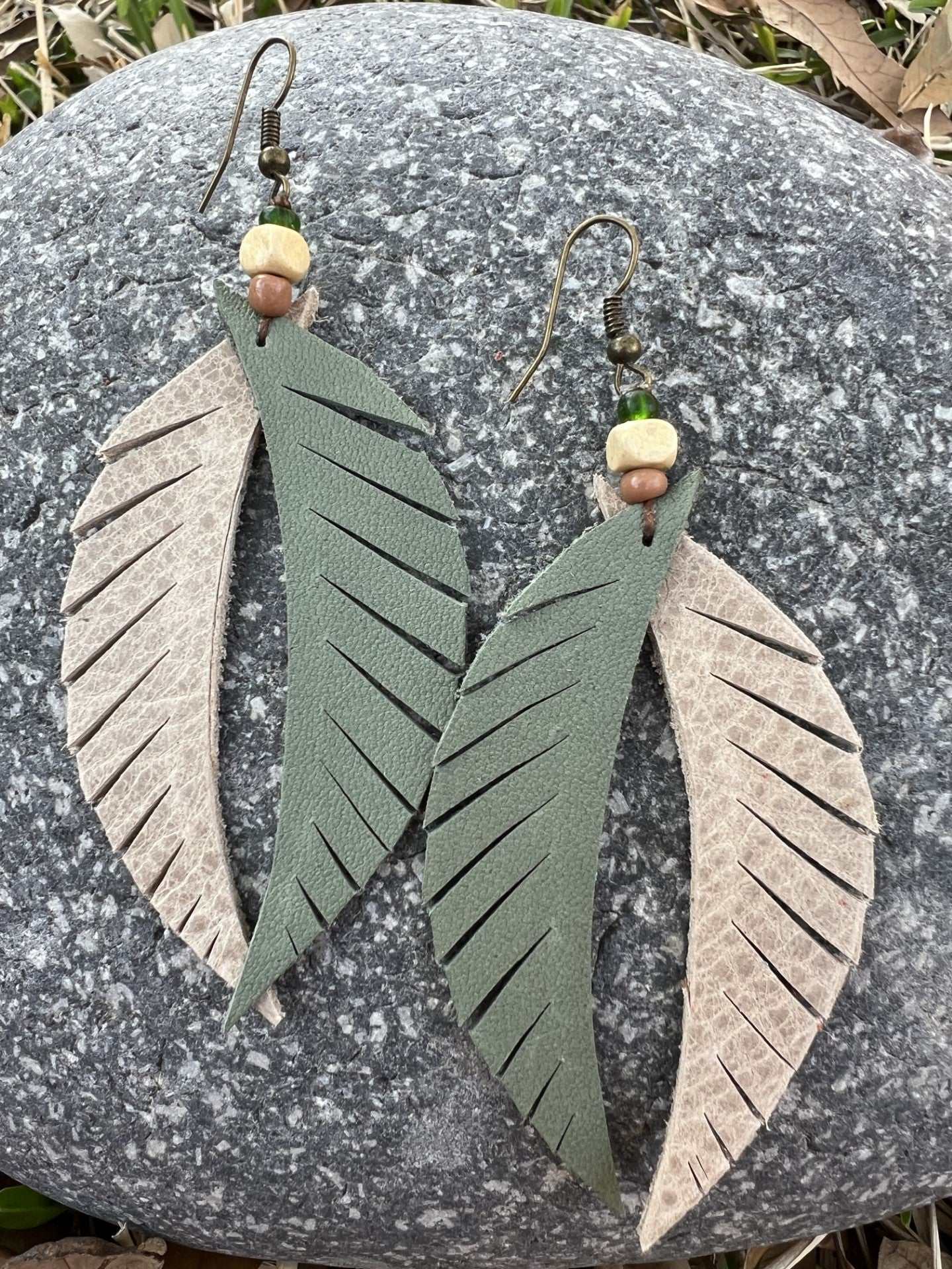 Paloma Leather Earrings