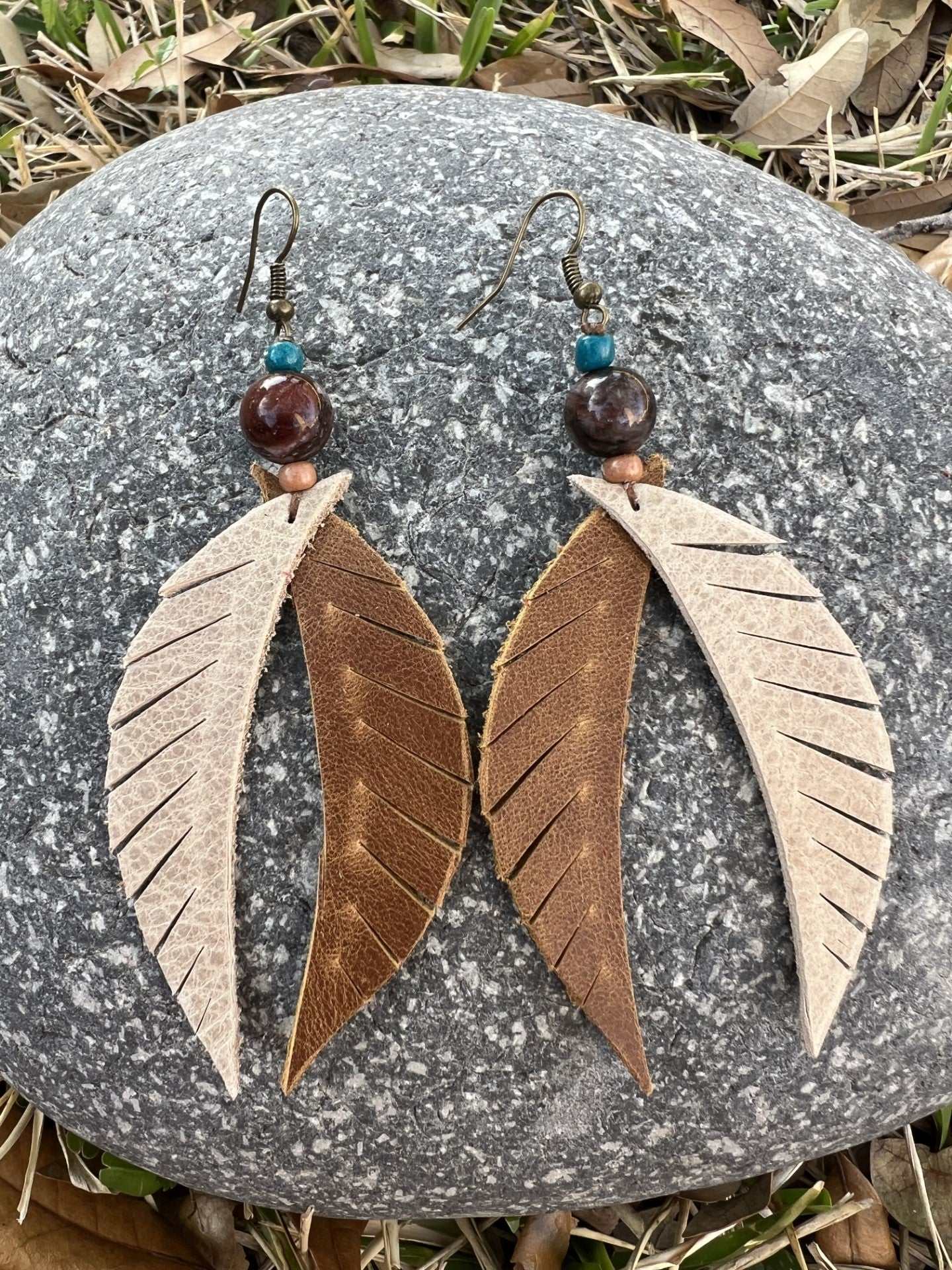 Paloma Leather Earrings