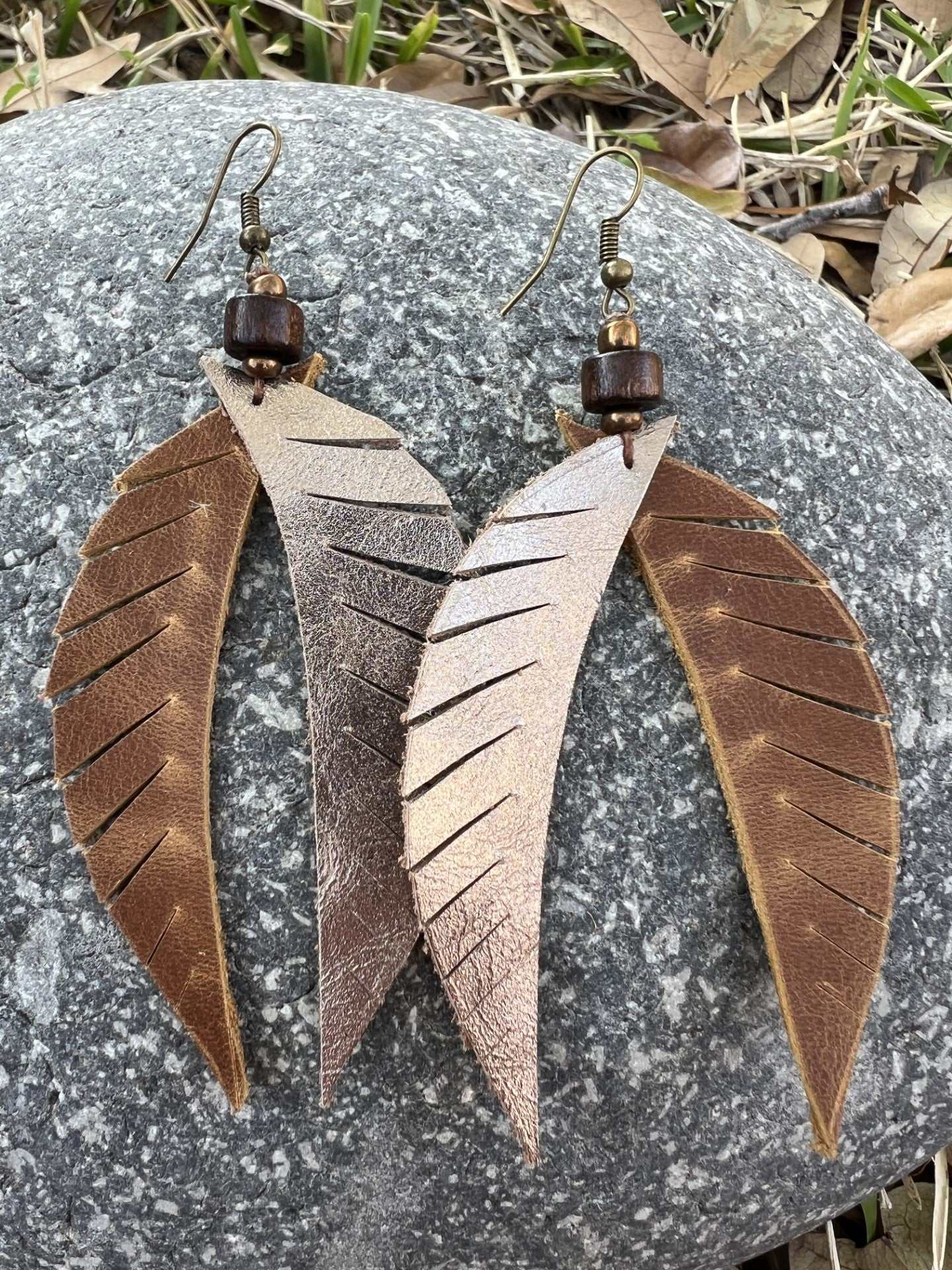 Paloma Leather Earrings