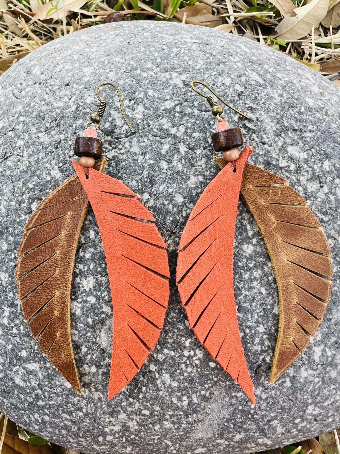 Paloma Leather Earrings