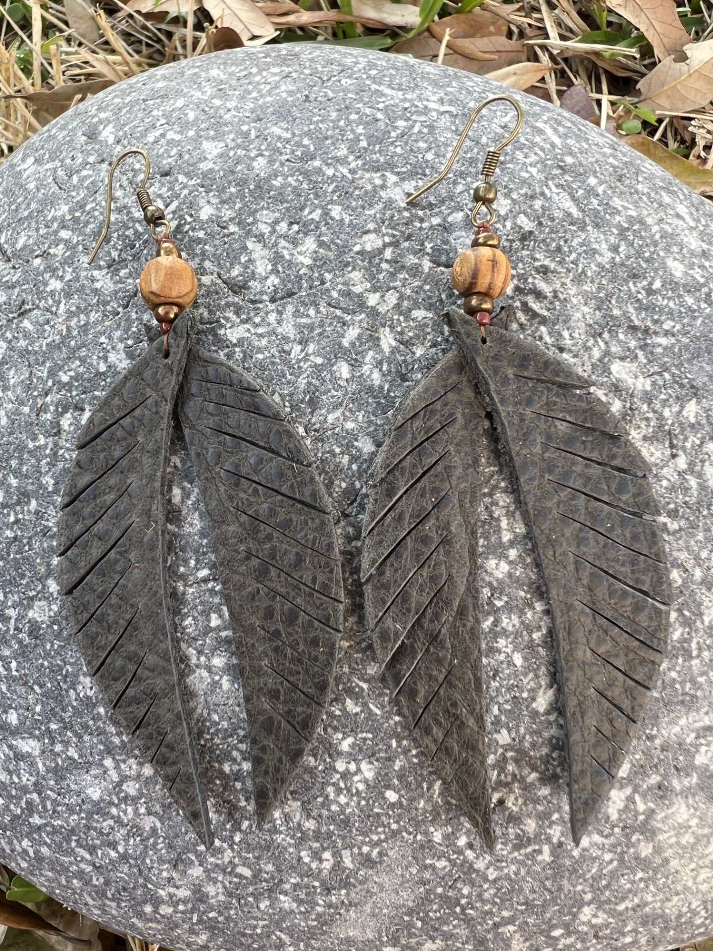 Paloma Leather Earrings