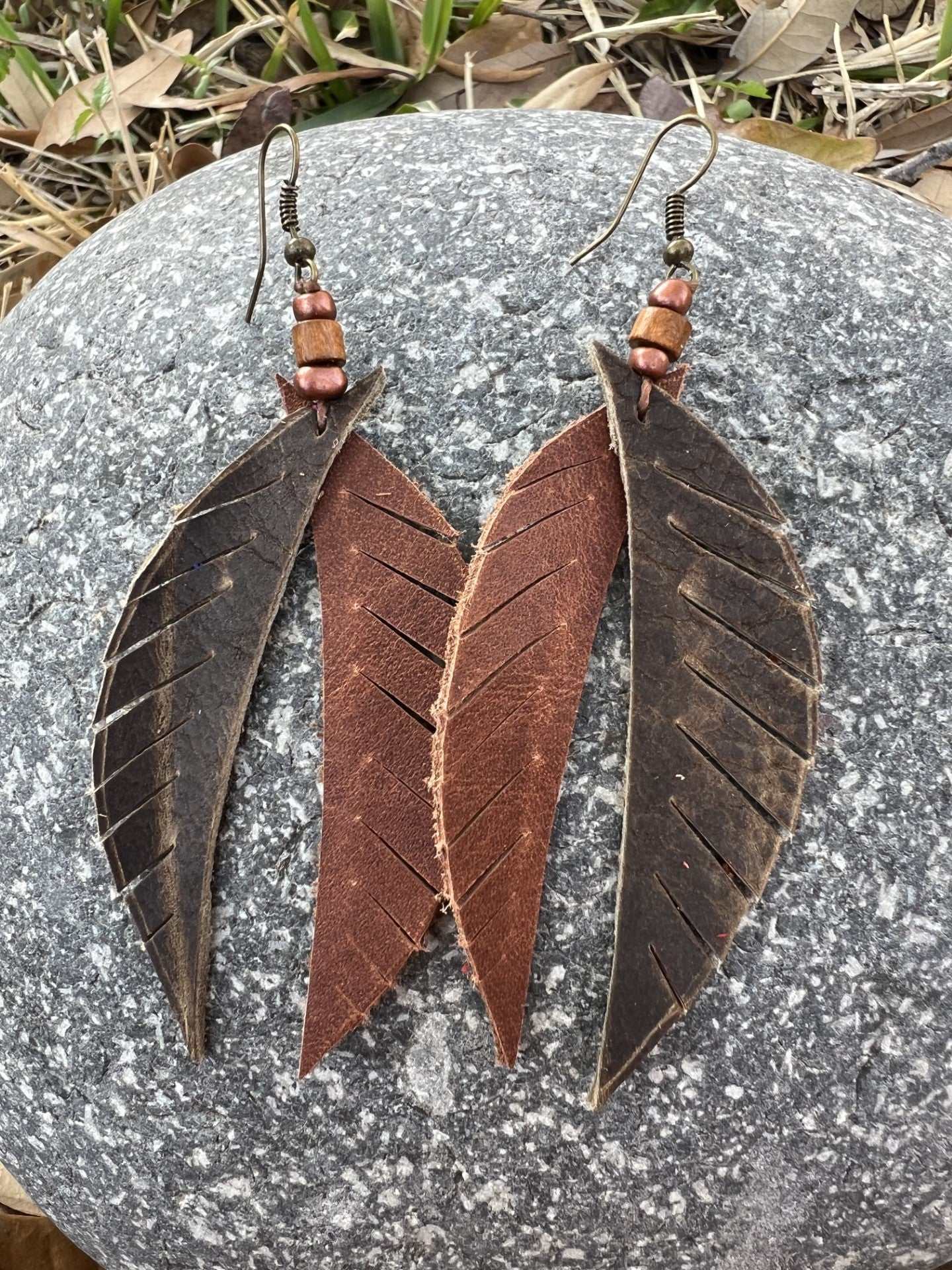 Paloma Leather Earrings