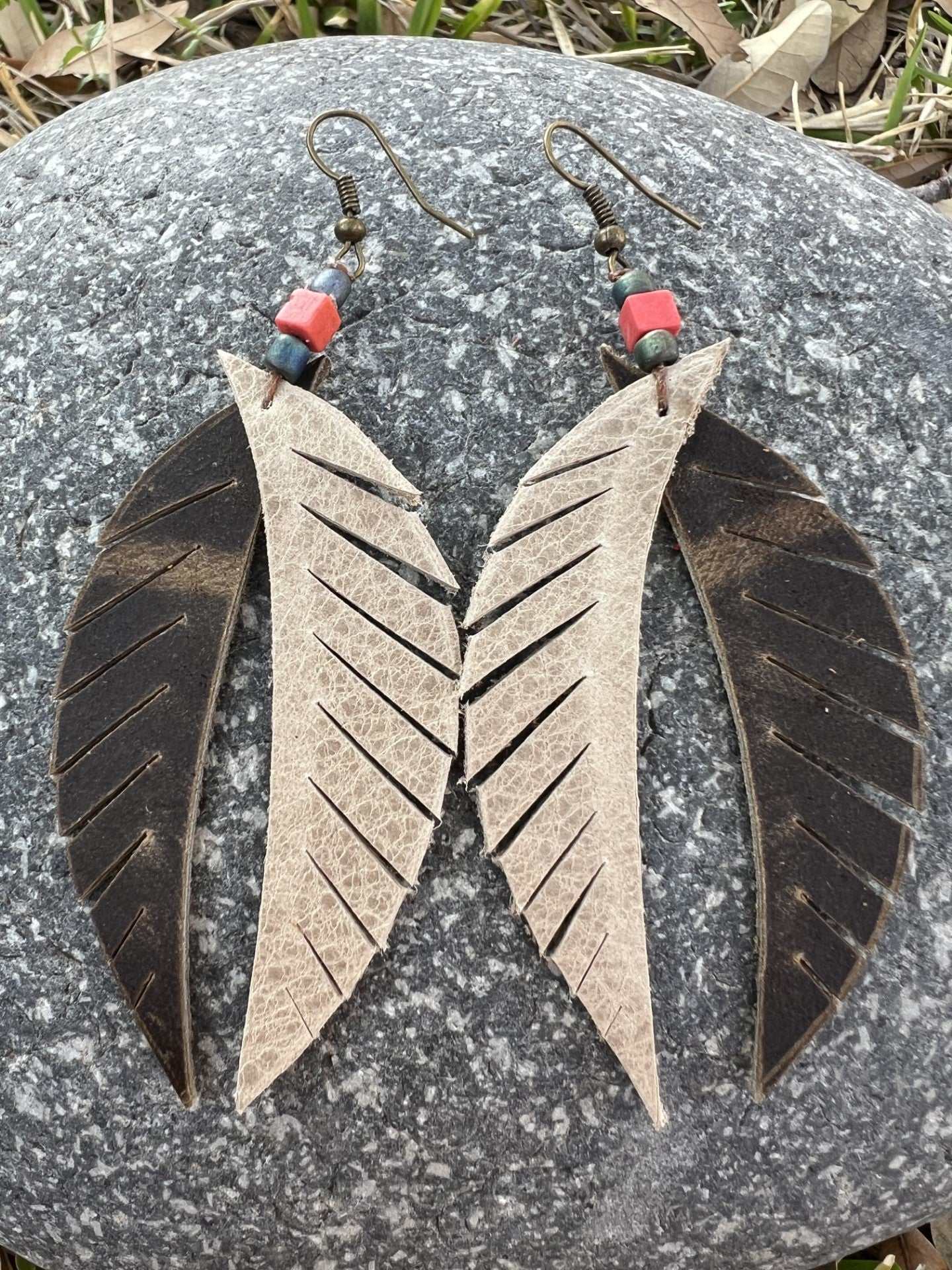 Paloma Leather Earrings