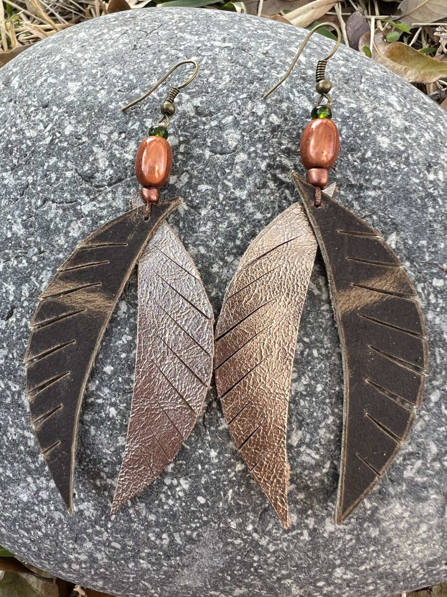 Paloma Leather Earrings