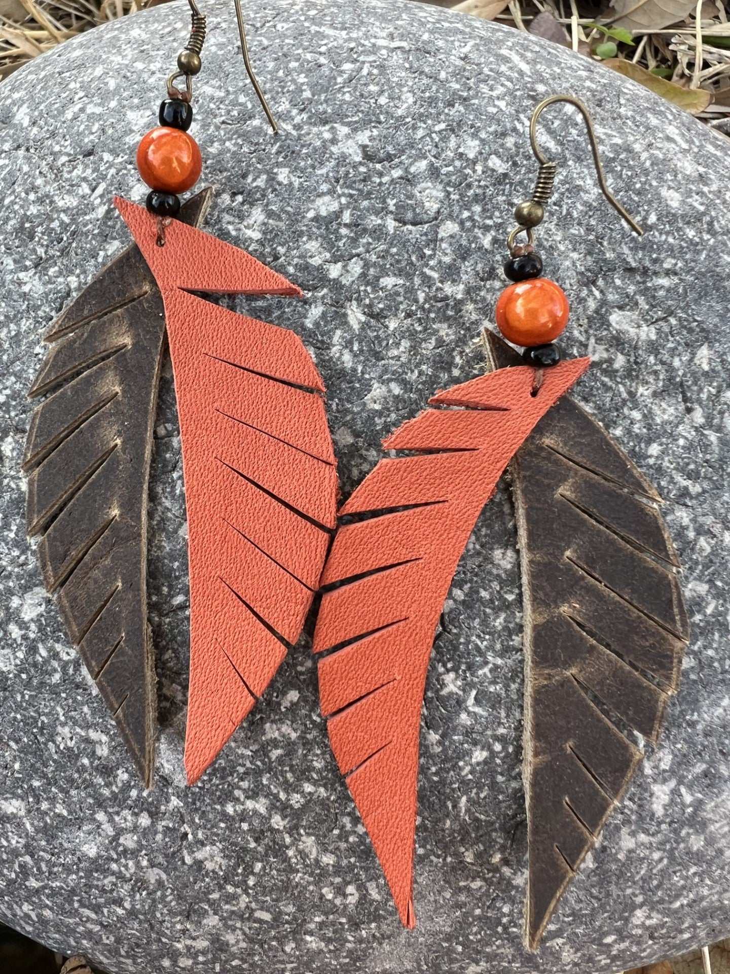 Paloma Leather Earrings