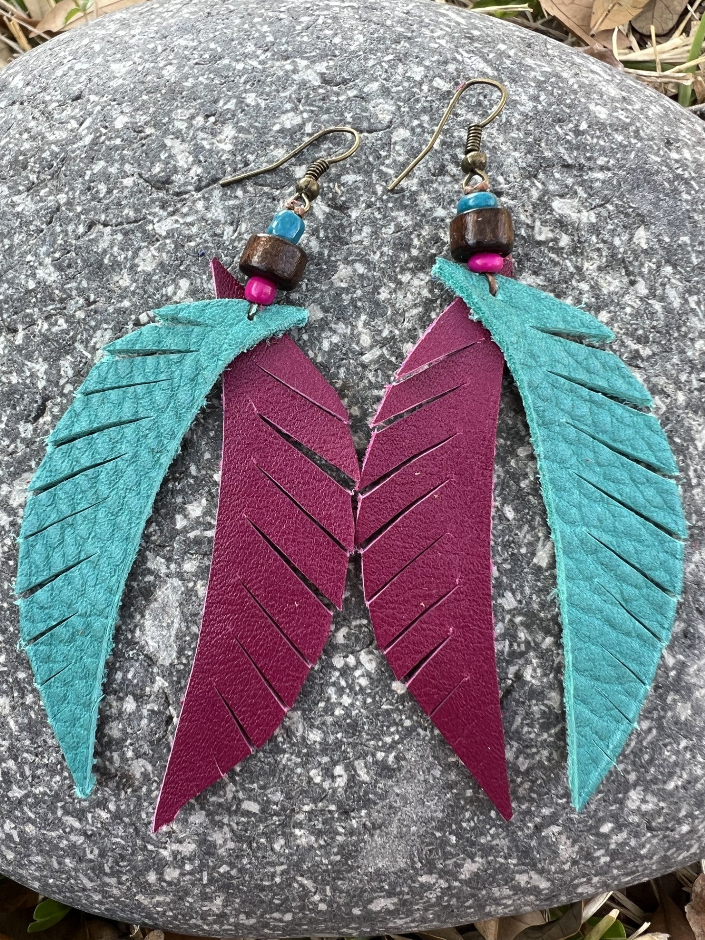 Paloma Leather Earrings