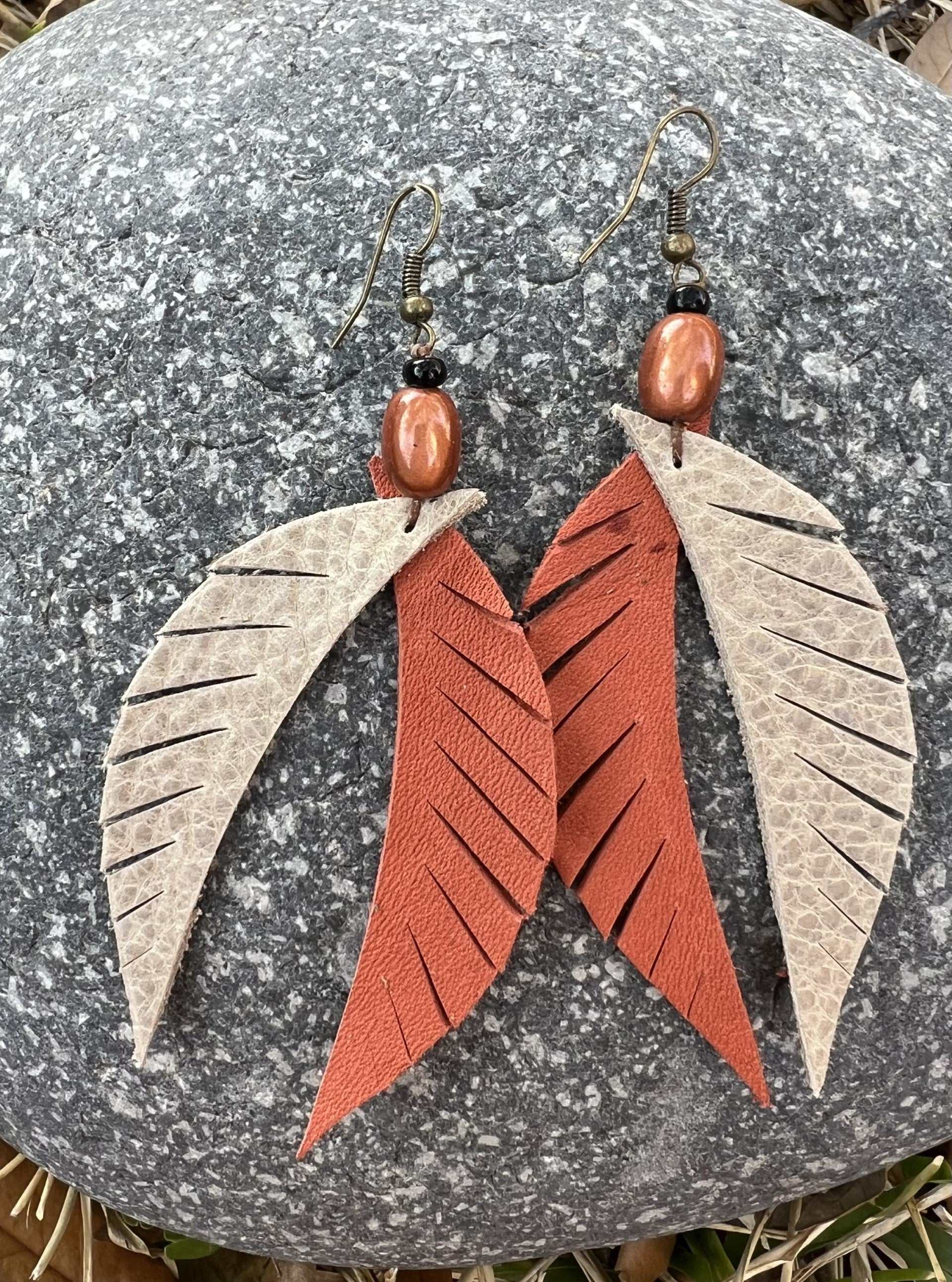 Paloma Leather Earrings