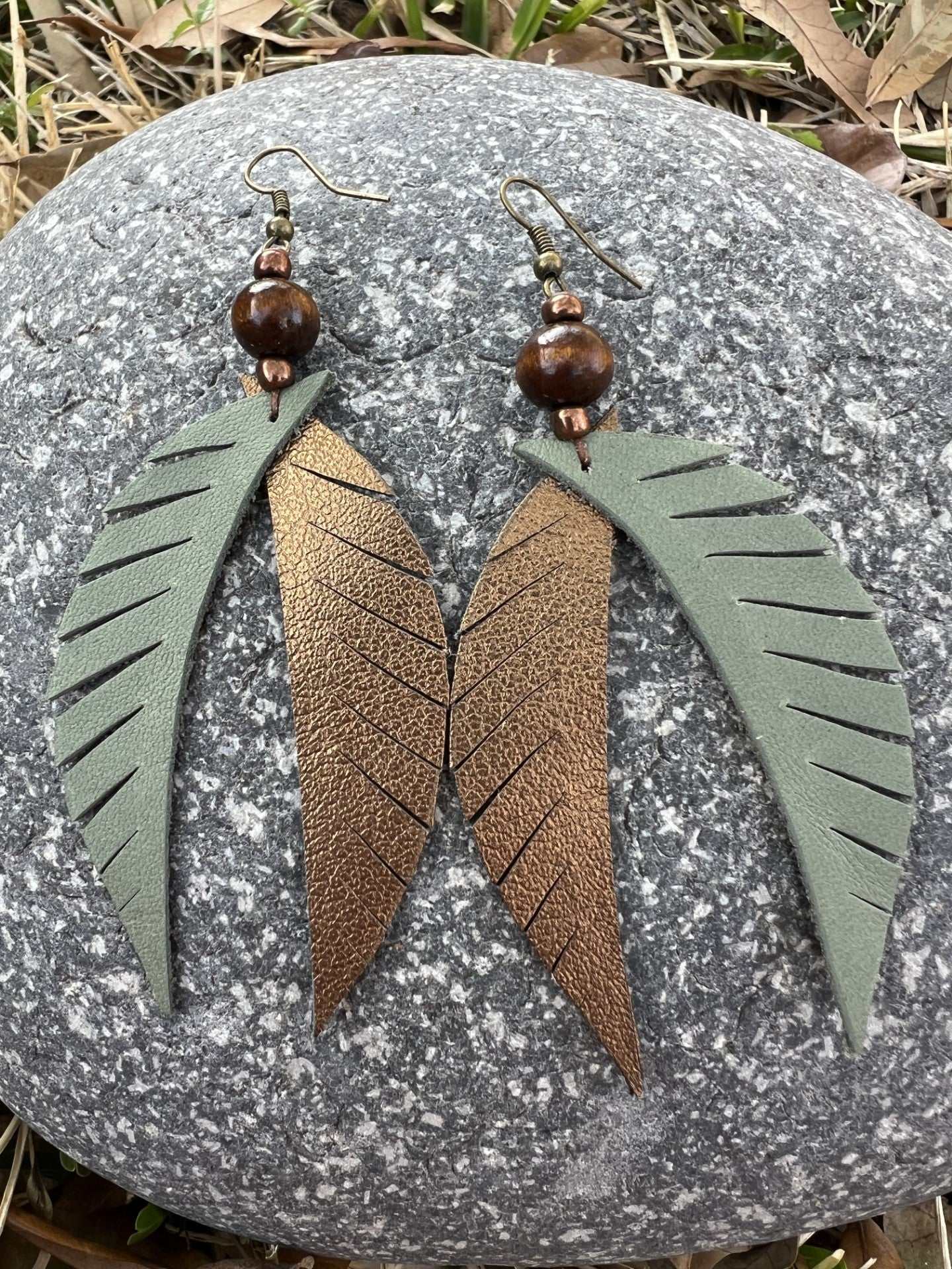 Paloma Leather Earrings