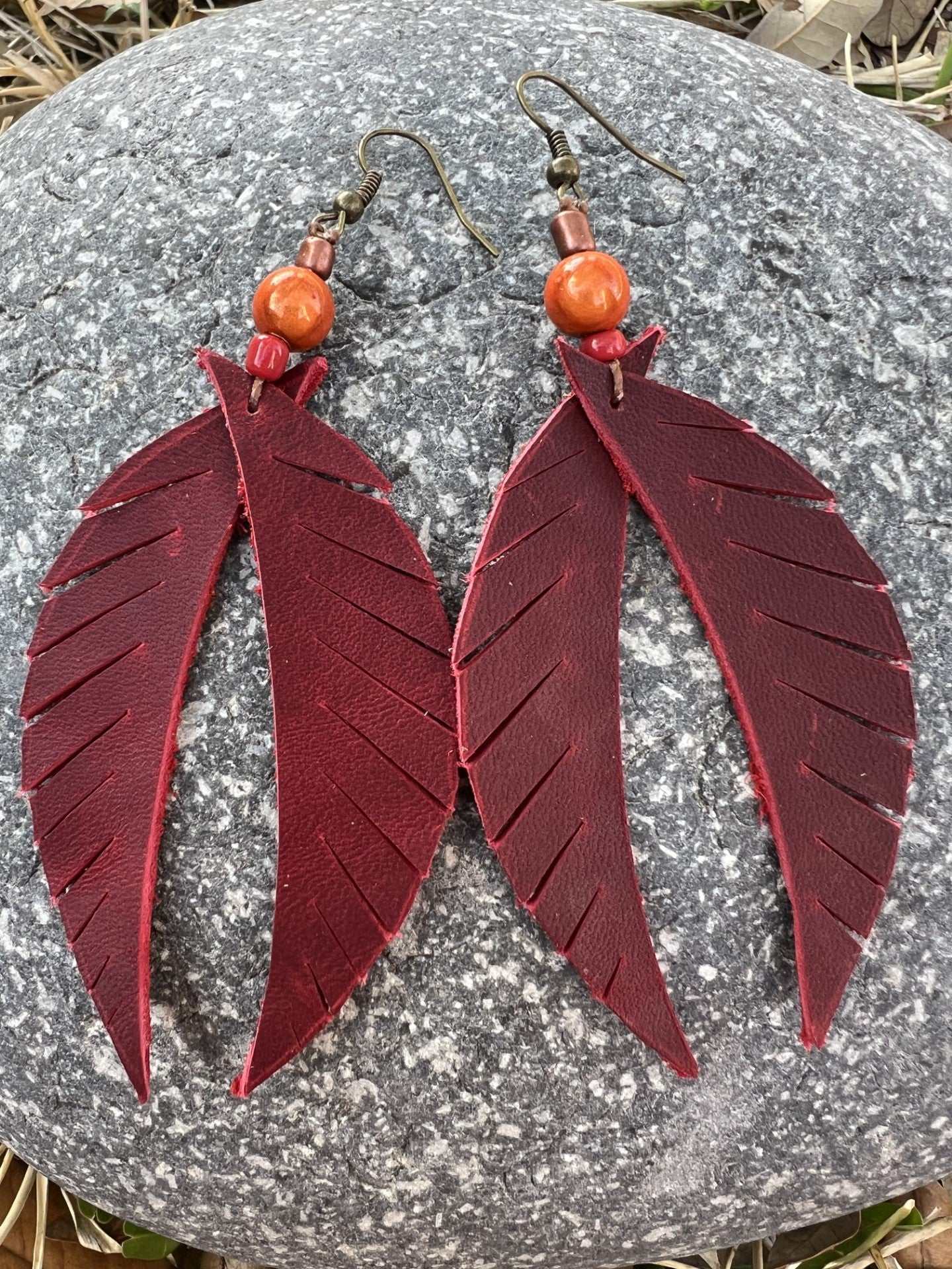 Paloma Leather Earrings