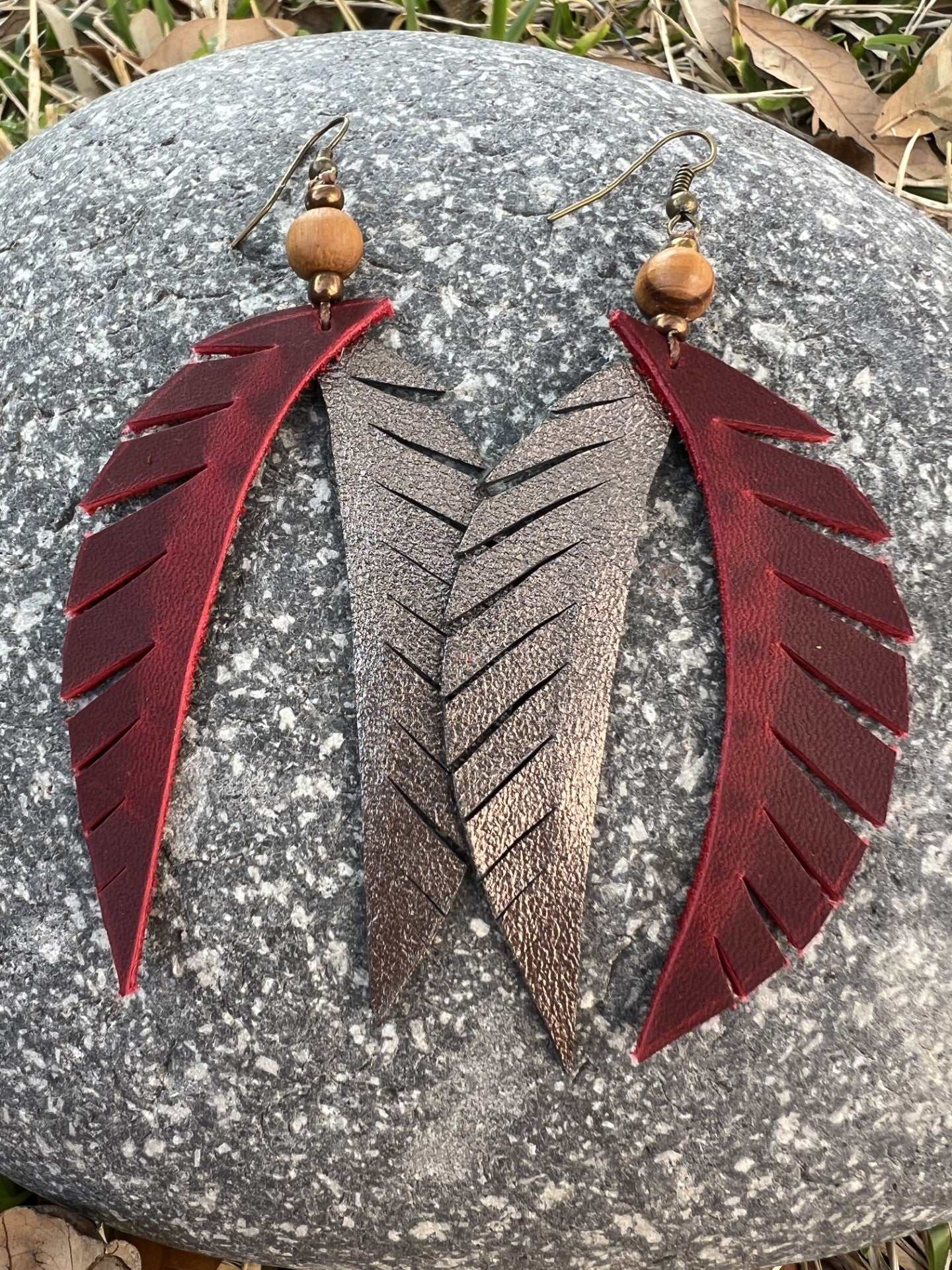 Paloma Leather Earrings